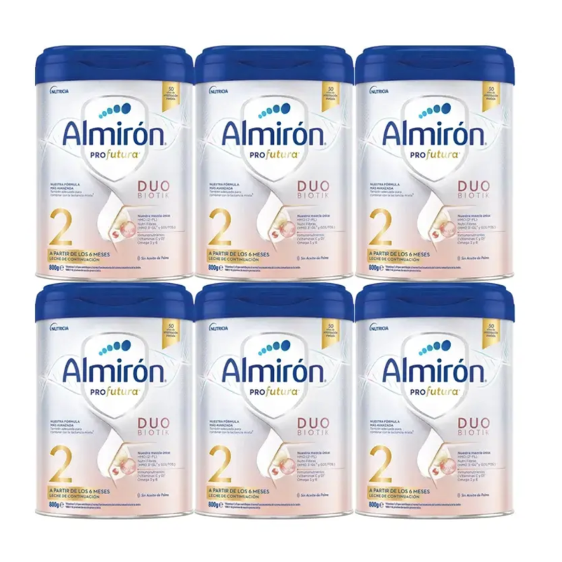 Almirón Profutura Duobiotik 2, Pack 6 x 800 gr
