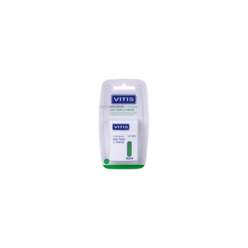 Vitis cinta dental con fluor y menta Vitis cinta dental con fluor y menta